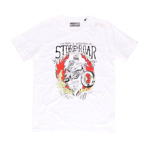 MCS Skull t-shirt offwhite MCS MOTOVEIKALS 21