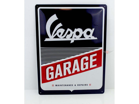 Metal sign Vespa 395mm 295mm for DIVERSE / IMPORT MOTOVEIKALS 21