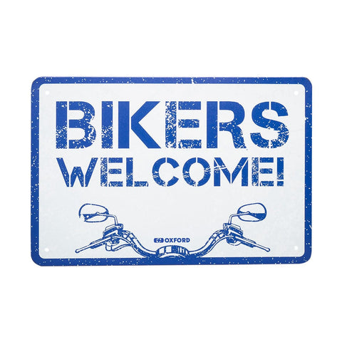 Metāla izkārtne Oxford BIKERS WELCOME OXFORD MOTOVEIKALS 21