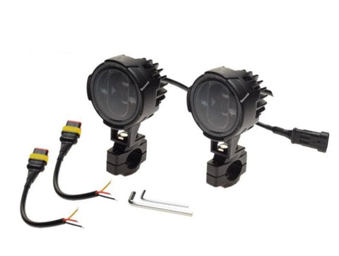Miglas lukturi HEBE LED universālie BLACK HEBE MOTOVEIKALS 21