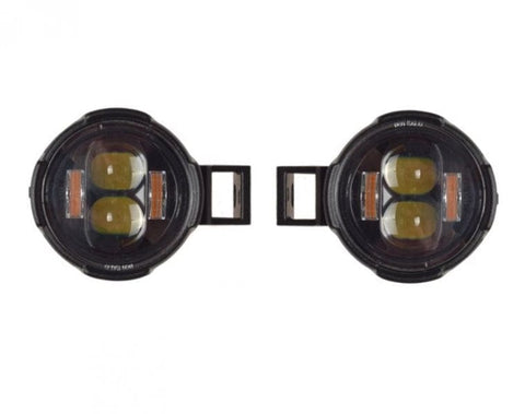 Miglas lukturi HEBE LED universālie BLACK HEBE MOTOVEIKALS 21