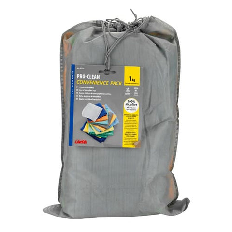 Mikrošķiedras tīrīšanas lupatiņu komplekts Lampa Pro-Clean, 1 kg LAMPA MOTOVEIKALS 21