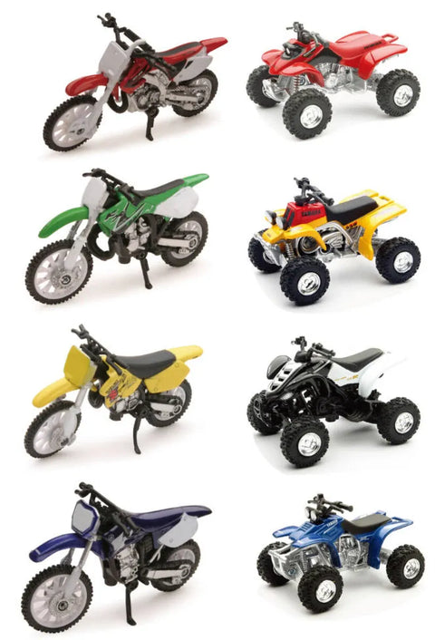 Miniatūrs motocikla modelis Motor Cross 1:32 New Ray MOTOVEIKALS 21