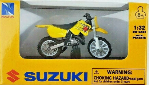 Miniatūrs motocikla modelis Motor Cross 1:32 New Ray MOTOVEIKALS 21