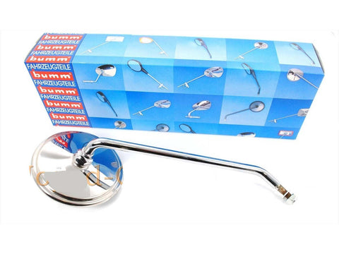 Mirror bumm right, reducing, lockable, chrome, stainless steel for BMW Motorrad BUMM MOTOVEIKALS 21