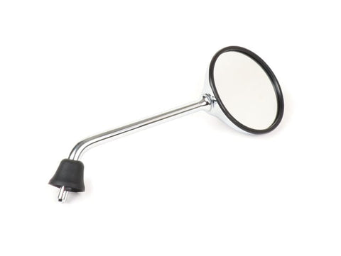 Mirror -MOTO NOSTRA, chrome, lhs, rhs- Vespa GTS 125 i.E. Super (2014-2016, facelift) (ZAPM4530), Piaggio LX50 2T 2009-2011 (ZAPC38101), LX50 4T 4V 2009-2011 (ZAPC38700) MOTO NOSTRA MOTOVEIKALS 21