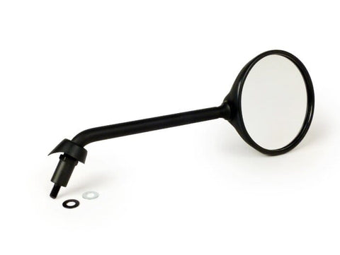 Mirror -MOTO NOSTRA, matt black, M8x1.25 left-hand thread, lhs- Piaggio LX50 (ZAPC381, ZAPC383, ZAPC387), LX125 (ZAPM441, ZAPM443, ZAPM681), LX150 (ZAPM444), S50 (ZAPC386), Piaggio Liberty 50 (ZAPC42, ZAPC49) Liberty 125 (RP8M, ZAPM38, ZAPM67), Liberty 15 MOTO NOSTRA MOTOVEIKALS 21
