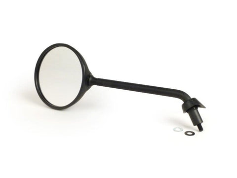 Mirror -MOTO NOSTRA, matt black, M8x1.25 right-hand thread, lhs, rhs- Piaggio LX50 (ZAPC381, ZAPC383, ZAPC387), LX125 (ZAPM441, ZAPM443, ZAPM681), LX150 (ZAPM444), S50 (ZAPC386), Piaggio Liberty 50 (ZAPC42, ZAPC49) Liberty 125 (RP8M, ZAPM38, ZAPM67), Libe MOTO NOSTRA MOTOVEIKALS 21