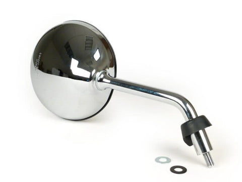 Mirror -MOTO NOSTRA Shorty, chrome, M8x1.25 left-hand thread, left- Piaggio LX50 (ZAPC381, ZAPC383, ZAPC387), LX125 (ZAPM441, ZAPM443, ZAPM681), LX150 (ZAPM444), S50 (ZAPC386), Piaggio Liberty 50 (ZAPC42, ZAPC49) Liberty 125 (RP8M, ZAPM38, ZAPM67), Libert MOTO NOSTRA MOTOVEIKALS 21