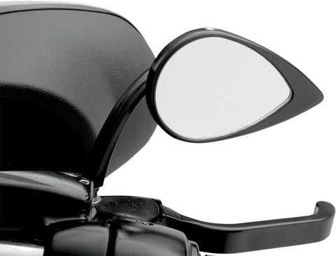 Mirror T-Drop Blk S. Stm DRAG SPECIALTIES DRAG SPECIALTIES MOTOVEIKALS 21