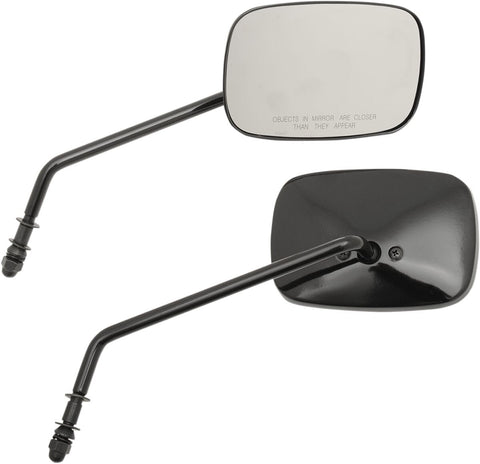 Mirrors Rect Blk Long DRAG SPECIALTIES DRAG SPECIALTIES MOTOVEIKALS 21