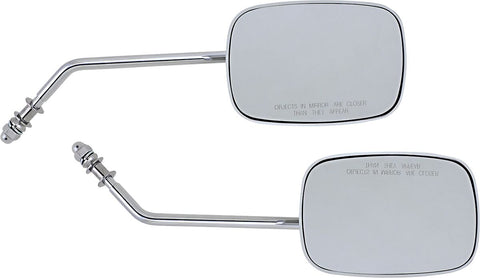 Mirrors Rect Chr Long DRAG SPECIALTIES DRAG SPECIALTIES MOTOVEIKALS 21