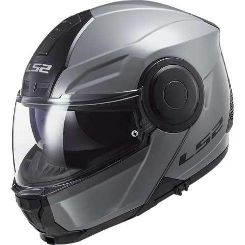 Modulārā ķivere LS2 FF902 SCOPE SOLID Nardo grey 2XL LS2 MOTOVEIKALS 21