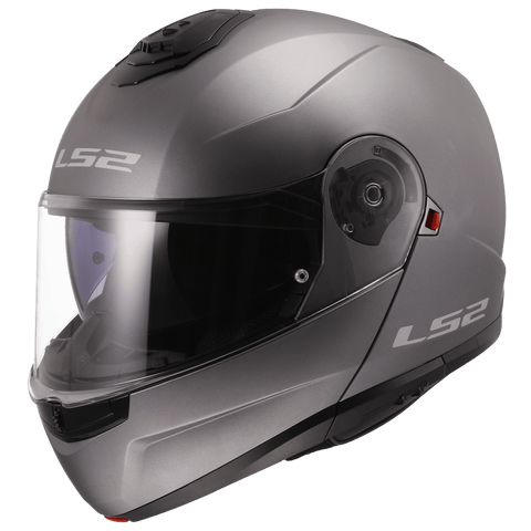 Modulārā ķivere LS2 FF908 STROBE II matte titanium LS2 MOTOVEIKALS 21