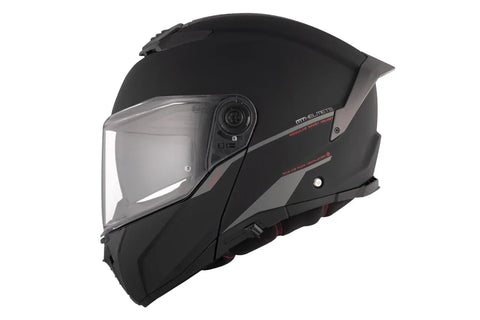Modulārā ķivere MT Helmets ATOM 2 SV SOLID A1 black matt MT HELMETS MOTOVEIKALS 21
