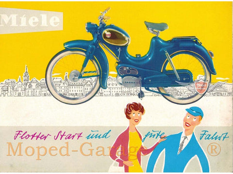 Moped brochure for Miele K 52 DIVERSE / IMPORT MOTOVEIKALS 21