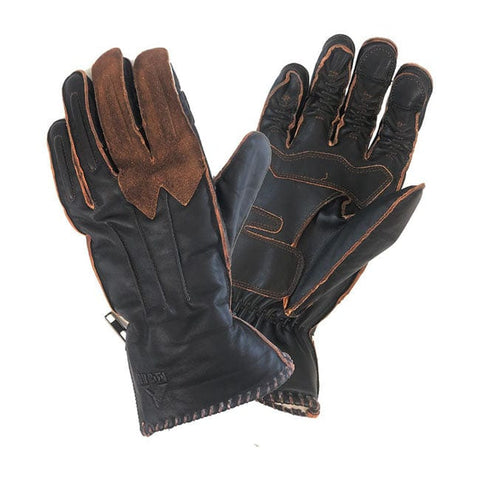 Moto ādas cimdi By City Winter Skin Brown 2XL BY CITY MOTOVEIKALS 21