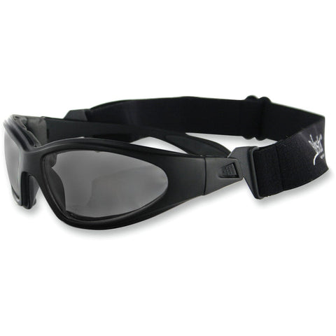 Moto aizsargbrilles BOBSTER GXR Convertible smoke matte black BOBSTER MOTOVEIKALS 21