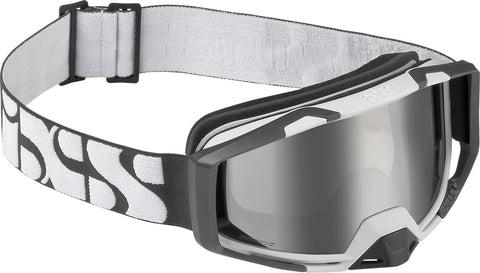Moto brilles IXS Trigger White / Mirror Silver One-Size IXS MOTOVEIKALS 21