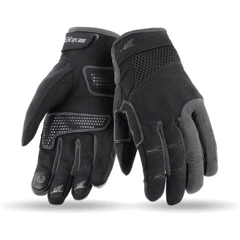 Moto cimdi 70Degrees C50 URBAN black/grey XS 70 DEGREES MOTOVEIKALS 21
