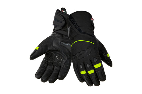 Moto cimdi 70Degrees GOBI T7 black / fluor yellow 70 DEGREES MOTOVEIKALS 21