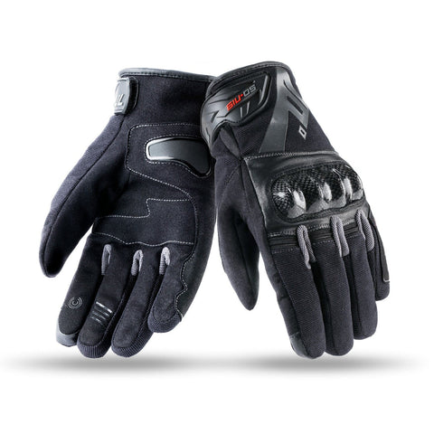 Moto cimdi 70Degrees N19 vīriešu black/grey 2XL 70 DEGREES MOTOVEIKALS 21