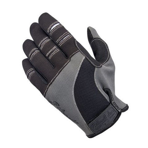 Moto cimdi Biltwell Grey / black BILTWELL MOTOVEIKALS 21