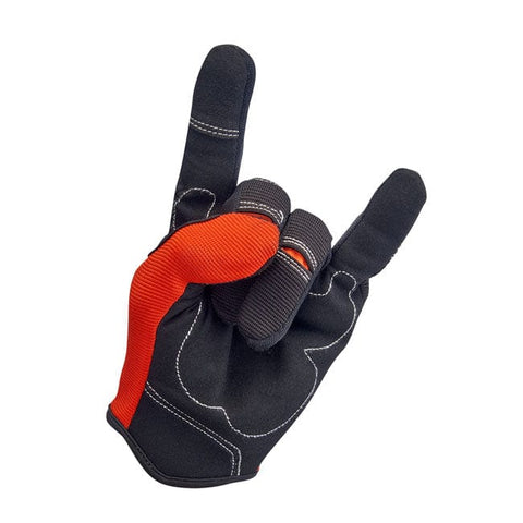 Moto cimdi Biltwell Orange / black BILTWELL MOTOVEIKALS 21