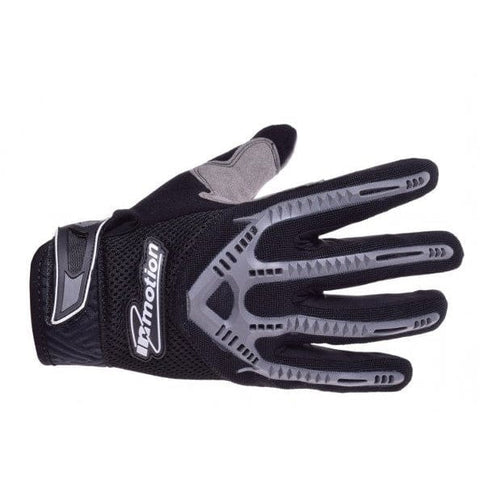 Moto cimdi CROSS LINE black / grey 2XL INMOTION MOTOVEIKALS 21