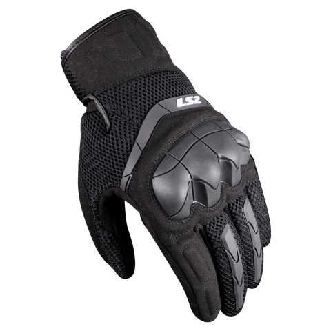 Moto cimdi LS2 KUBRA black 2XL LS2 MOTOVEIKALS 21