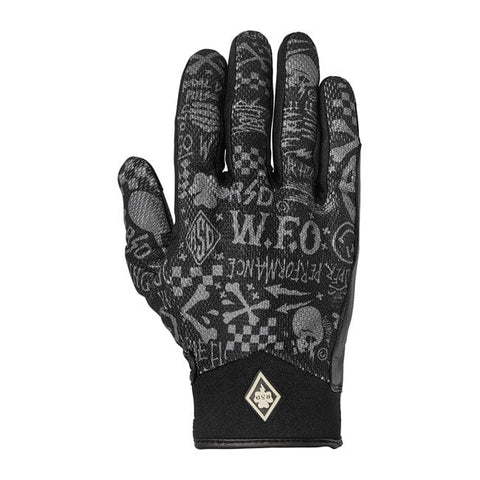 Moto cimdi ROLAND SANDS COTA74 WFO grey / black 2XL ROLAND SANDS MOTOVEIKALS 21