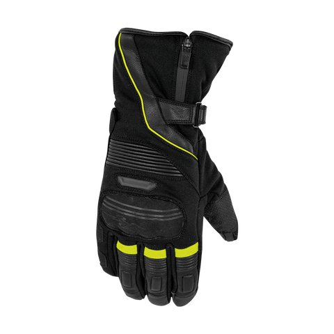 Moto cimdi Rusty Stitches Cole black / yellow fluo RUSTY STITCHES MOTOVEIKALS 21