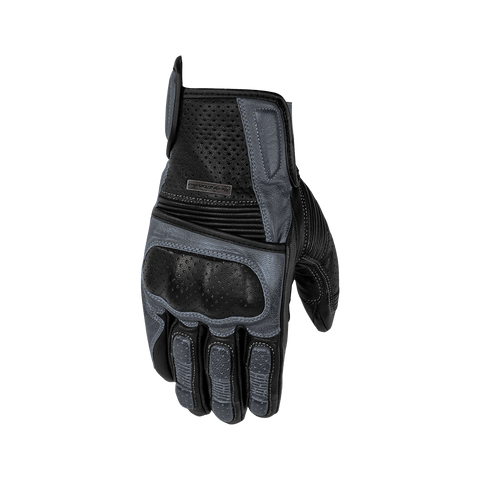Moto cimdi RUSTY STITCHES ZEKE black / grey RUSTY STITCHES MOTOVEIKALS 21