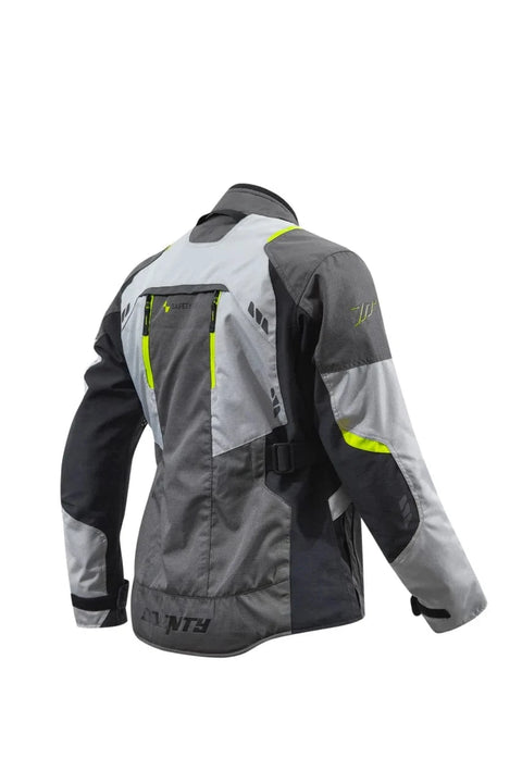 Moto jaka 70Degrees TANAMI JT67 black / grey / fluor yellow 70 DEGREES MOTOVEIKALS 21