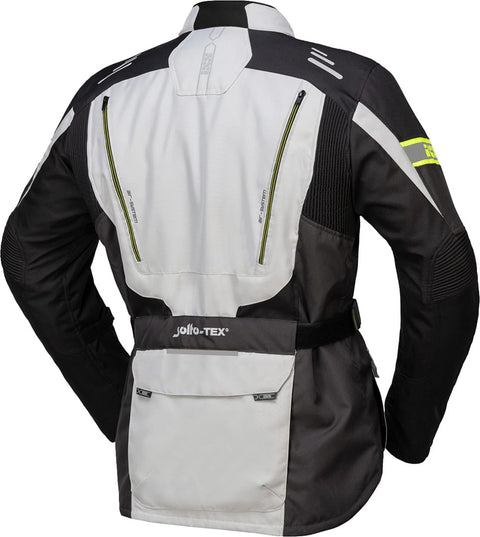 Moto jaka IXS LORIN-ST gray black yellow neon IXS MOTOVEIKALS 21