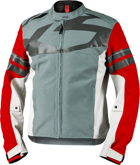 Moto jaka IXS RAPID-STX 2.2 LAMINATED blue grey red IXS MOTOVEIKALS 21