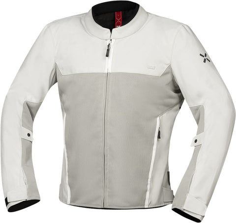 Moto jaka IXS Tour Jacket Oxy-Air light gray IXS MOTOVEIKALS 21