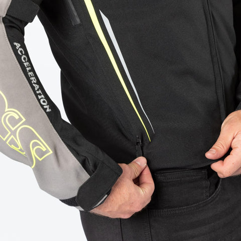 Moto jaka iXS TS-Pro ST+ Black Grey Fluo Yellow IXS MOTOVEIKALS 21