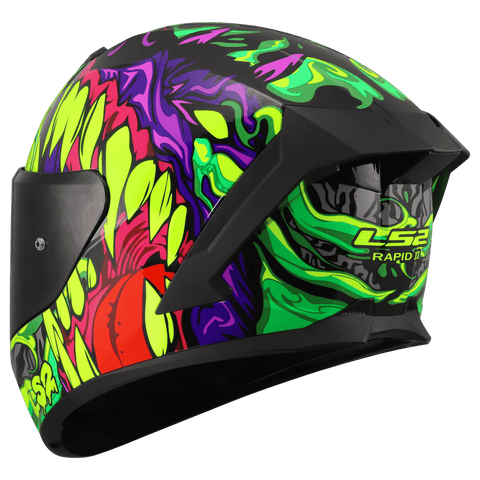 Moto ķivere LS2 FF820 Rapid III lycant purple green LS2 MOTOVEIKALS 21