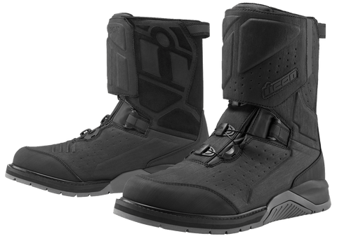 Moto zābaki ICON Alcan Waterproof black 46 ICON MOTOVEIKALS 21