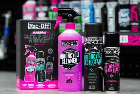 Motocikla kopšanas līdzekļu komplekts Clean Protect Lube Kit Muc-Off 21382 MUC-OFF MOTOVEIKALS 21