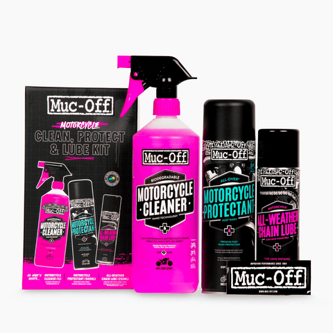 Motocikla kopšanas līdzekļu komplekts Clean Protect Lube Kit Muc-Off 21382 MUC-OFF MOTOVEIKALS 21