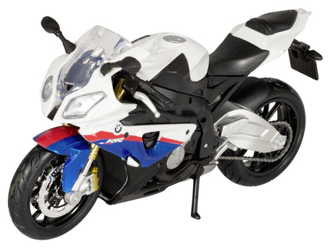 Motocikla modelis BMW S 1000 RR white / blue 1:12 MAISTO MOTOVEIKALS 21