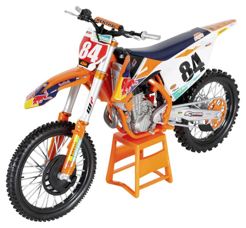 Motocikla modelis KTM SX-450 FACTORY ED. REDBULL 1:6 MAISTO MOTOVEIKALS 21