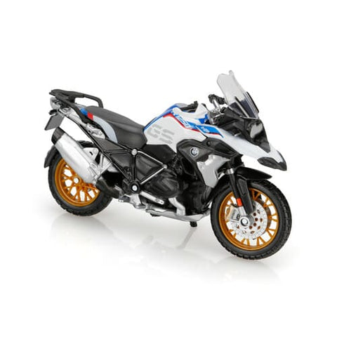 Motocikla modelis mērogā 1:18 Maisto BMW R 1250 GS White LAMPA MOTOVEIKALS 21