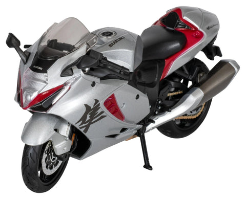 Motocikla modelis SUZUKI GSX 1300R HAYABUSA 1:18 MAISTO MOTOVEIKALS 21