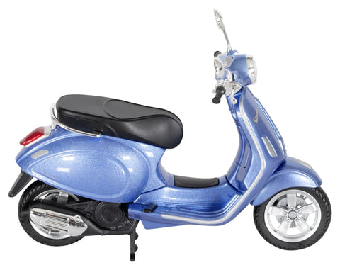 Motocikla modelis VESPA PRIMAVERA blue 1:12 MAISTO MOTOVEIKALS 21