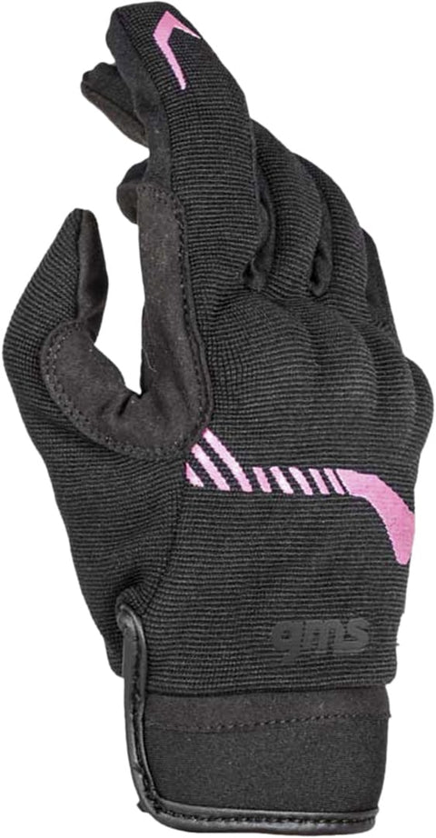 Motociklistu cimdi GMS Germas Jet-City black / pink GMS MOTOVEIKALS 21
