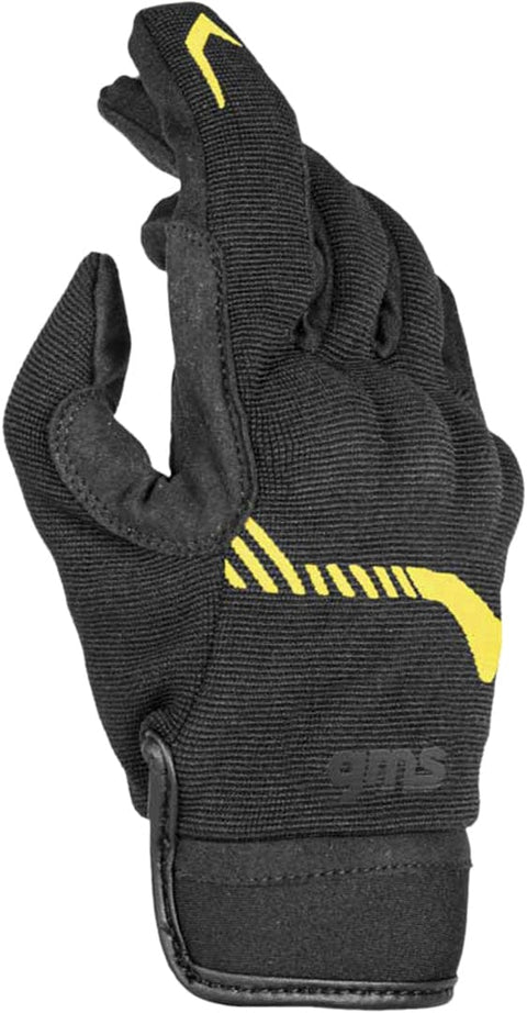 Motociklistu cimdi GMS Germas Jet-City black / yellow GMS MOTOVEIKALS 21