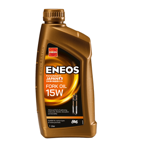 Motociklu dakšu un amortizatoru eļļa ENEOS 15W 1L ENEOS MOTOVEIKALS 21
